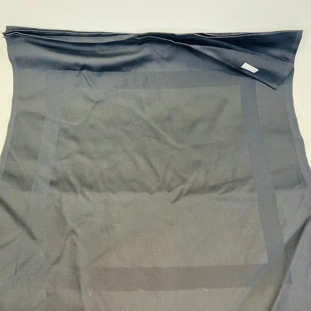 Set of 8 CASAROVEA Hotel Table‎ Napkins 100% Cotton Black Size 23